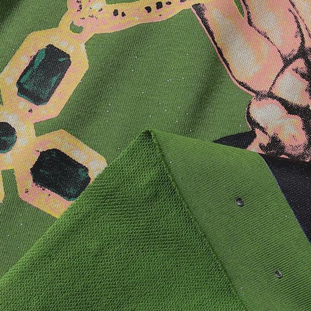 Skeleton Hand Cross Jewelry Splash Ink Print Tee 2 colors 28874562