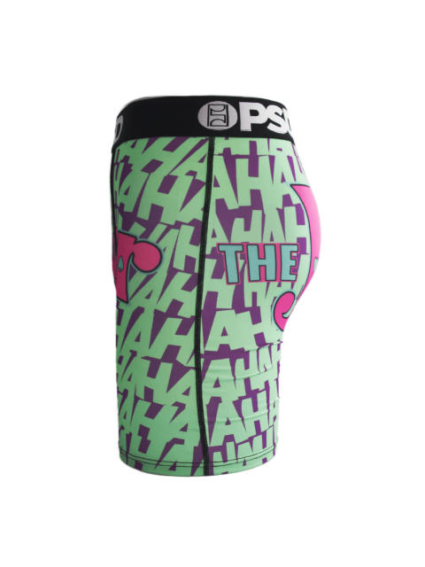 Green Maniacal Joker Print Boxer Briefs 28629045