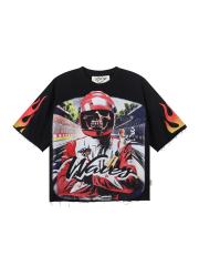 Skull Racer French Terry Print Tee 28874560