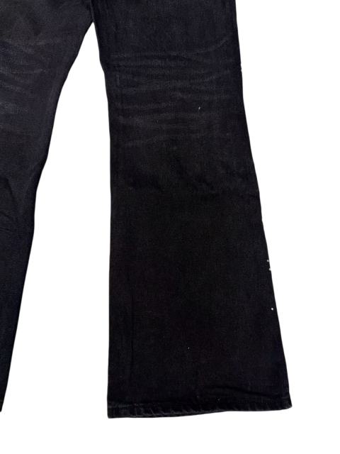 1:1 quality version Bone Patch Studded Flared Jeans 28963945