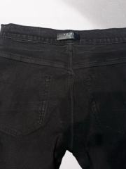 1:1 Quality White Patch Jeans