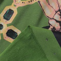 Skeleton Hand Cross Jewelry Splash Ink Print Tee 2 colors 28874562