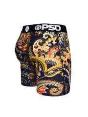 Retro Mysterious Pattern Print Boxer Briefs 28629053