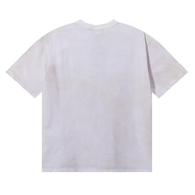 Sun Faded Vintage Hotfix Rhinestone Print Washed Tee 28874487