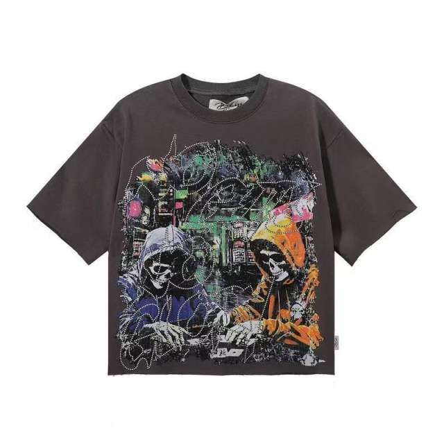 No Gut No Glory F Color Diamond Print Tee 28872176