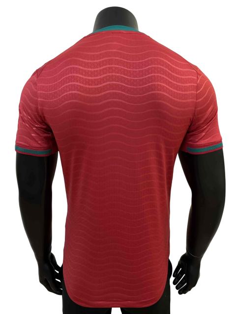 2026/2027 Burgundy Wave Pattern Portugal Home Jersey 2 Kind 28898443