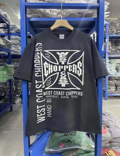 West Coast Choppers Washed Distressed Tee
