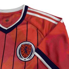 2026/2027 Retro Orange Purple Stripes Scotland Away Replica Jersey 28898430