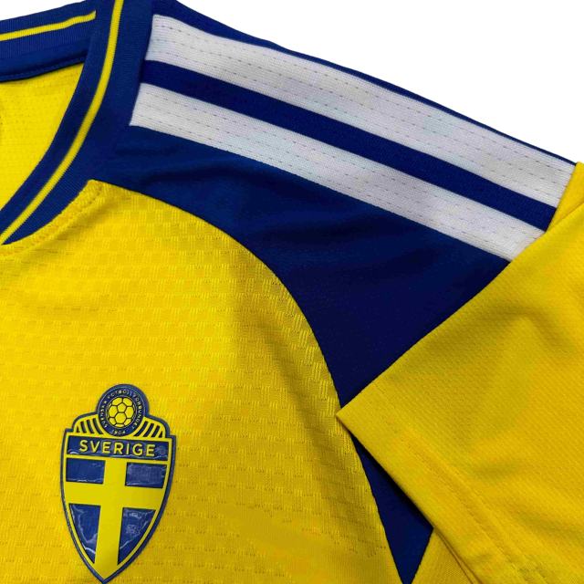 2026/2027 Yellow Blue Contrast Sweden Home Authentic Jersey 28898440