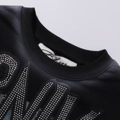 Carnival Skull Rhinestone Print Washed Tee 28874569