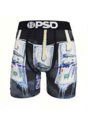 Portrait Banknote Print Boxer Briefs 28629049