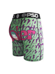 Green Maniacal Joker Print Boxer Briefs 28629045