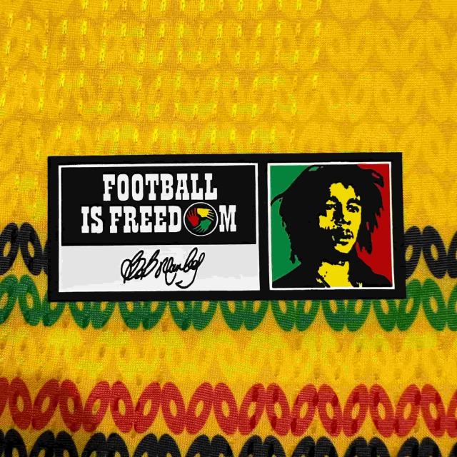 2026/2027 Yellow Green Stripes Jamaica Home Jersey 2 Kind 28898436