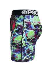 Lightning Storm Skull Print Boxer Briefs 28629056