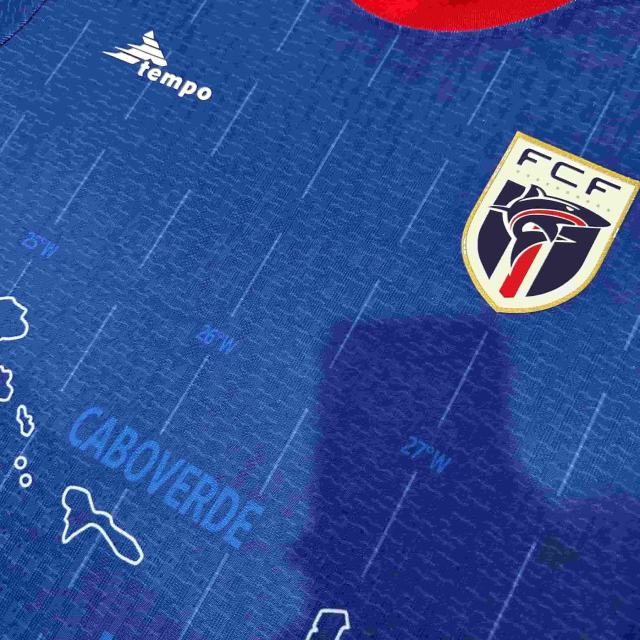 2026/2027 Blue Island Cape Verde Home Authentic Jersey 28898445