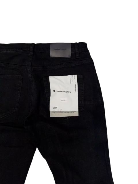 1:1 quality version Black Rhinestone Letter Flare Jeans 28997722