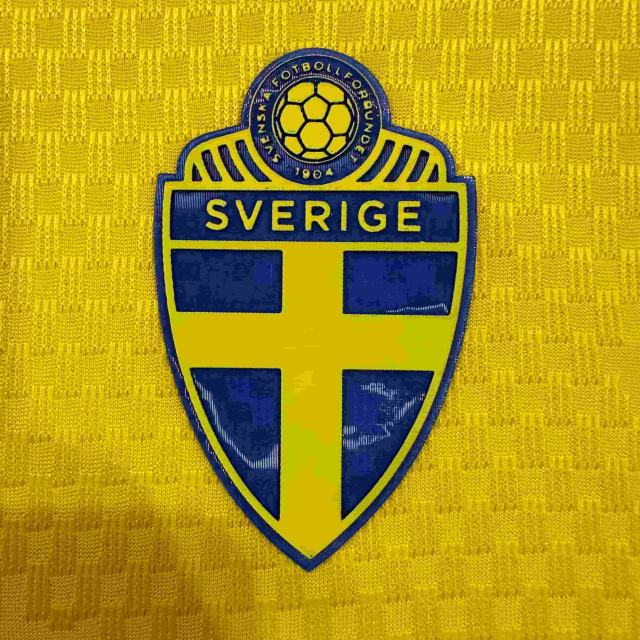 2026/2027 Yellow Blue Contrast Sweden Home Authentic Jersey 28898440