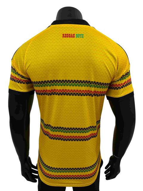 2026/2027 Yellow Green Stripes Jamaica Home Jersey 2 Kind 28898436