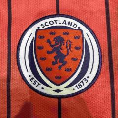 2026/2027 Retro Orange Purple Stripes Scotland Away Replica Jersey 28898430