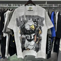 Eagle Player Hotfix Rhinestone Print Washed Tee 28874483
