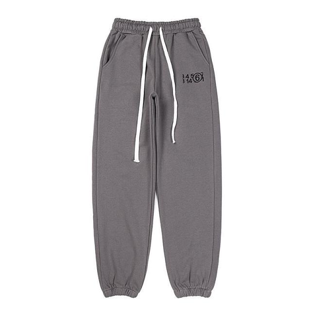 Masion Margiela MM6 Sweatpants Black Gray