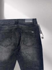 1:1 Quality White Patch Jeans