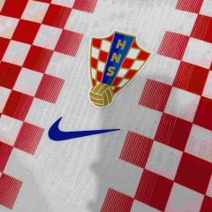 2026/2027 Red White Checkerboard Croatia Home Predesign Version Authentic Jersey 28898434