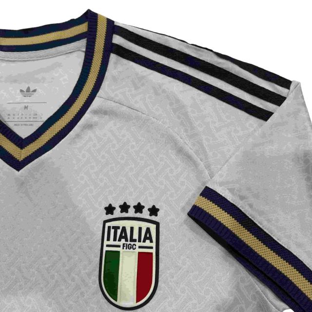2026/2027 Retro White Gray Italy Away Jersey 2 Kind 28898429