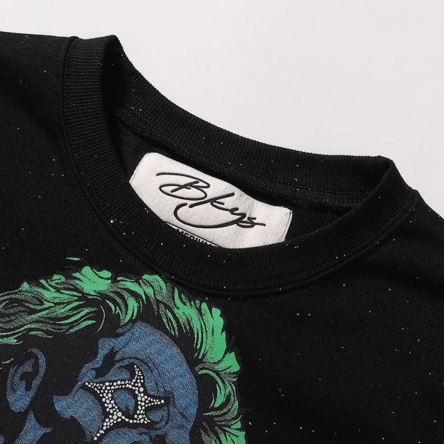 Monster F-Terry Cropped Print Tee 28930872