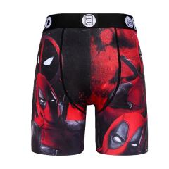 Serious and Handsome Deadpool Print Boxer Briefs 28750755