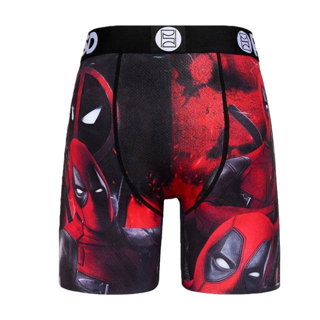 Serious and Handsome Deadpool Print Boxer Briefs 28750755