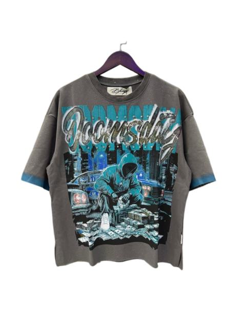 Dooms Day F-Terry Cropped Print Tee 28930874
