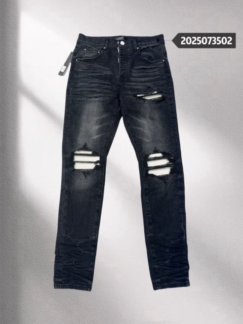 1:1 Quality White Patch Jeans