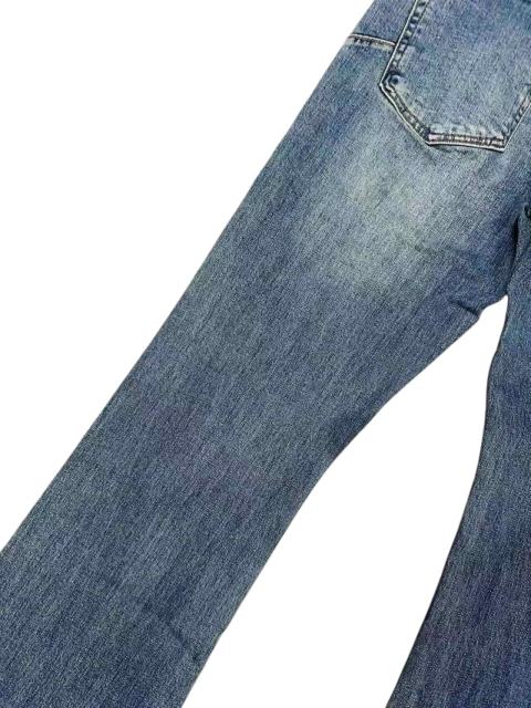 1:1 quality version Side Crystal Rivet Bootcut Jeans 28920259