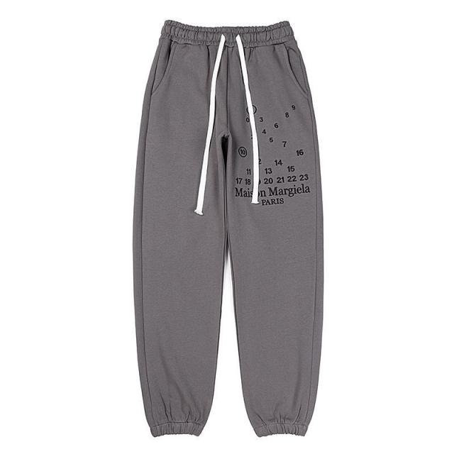 Masion Margiela MM6 Sweatpants Black Gray