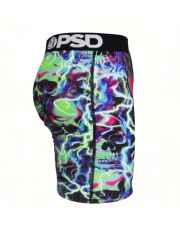 Lightning Storm Skull Print Boxer Briefs 28629056