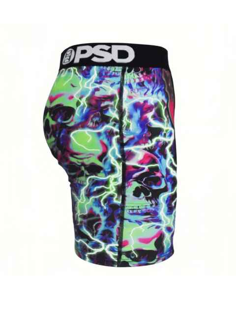 Lightning Storm Skull Print Boxer Briefs 28629056