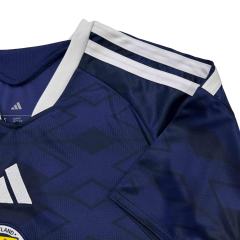 2026/2027 Navy Blue with Rhombus Jacquard Pattern Scotland Home Replica Jersey 28898427