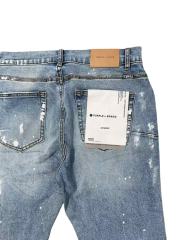 1:1 quality version White Paint Graffiti Flared Jeans 28963944
