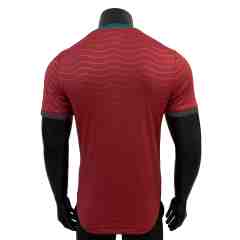 2026/2027 Burgundy Wave Pattern Portugal Home Jersey 2 Kind 28898443