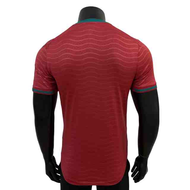 2026/2027 Burgundy Wave Pattern Portugal Home Jersey 2 Kind 28898443