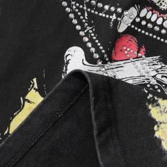 American Bully & Bone Rhinestone Print Washed Tee 28872178