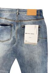 1:1 quality version Light Blue Washed Distressed Flare Jeans 28997711