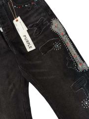 1:1 quality version Bone Patch Studded Flared Jeans 28963945
