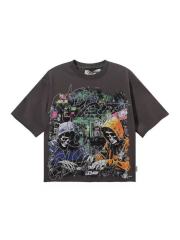 No Gut No Glory F Color Diamond Print Tee 28872176