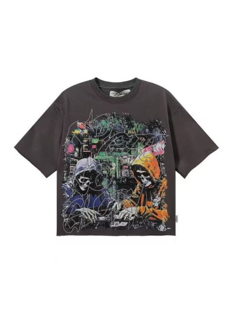 No Gut No Glory F Color Diamond Print Tee 28872176
