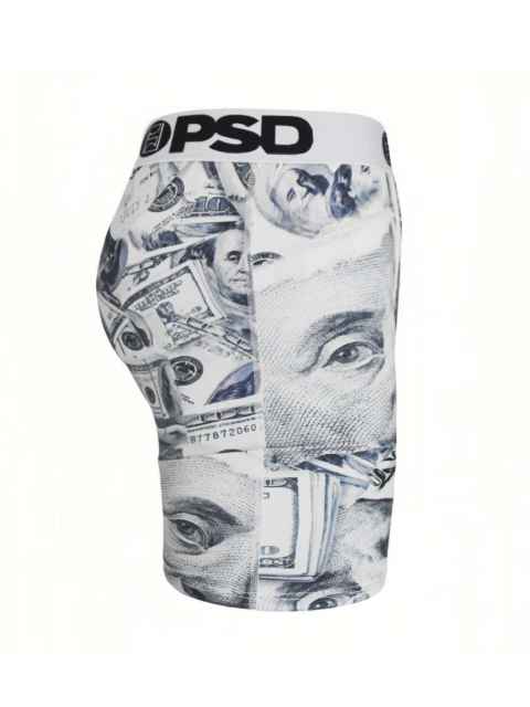 Grey and White Portrait Style Print Boxer Briefs 28628346