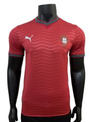 2026/2027 Burgundy Wave Pattern Portugal Home Jersey 2 Kind 28898443