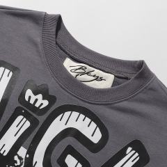 Cartoon Devil Face Print Tee 2 colors 28874559