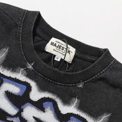 Lion Player Print Washed Tee 28874481